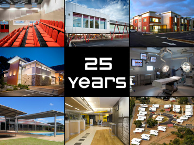 25 years celebration collage