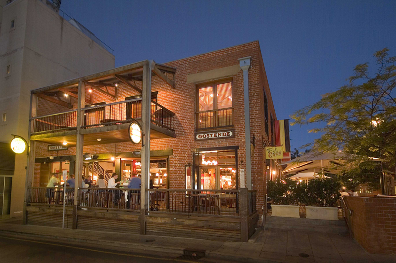Belgian Beer Cafe Exterior Hodgkison Adelaide Architects