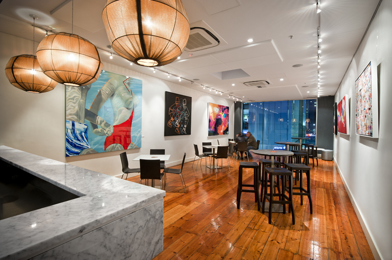 Gallery Bar Adelaide Interior Design by Hodgkison Adelaide Architects