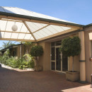 Ronald McDonald House Apartments Verandah by Hodgkison Adelaide Architects