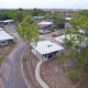 Transitional Housing Six Crerar Road Berrimah Aerial Design by Hodgkison Architects Northern Territory