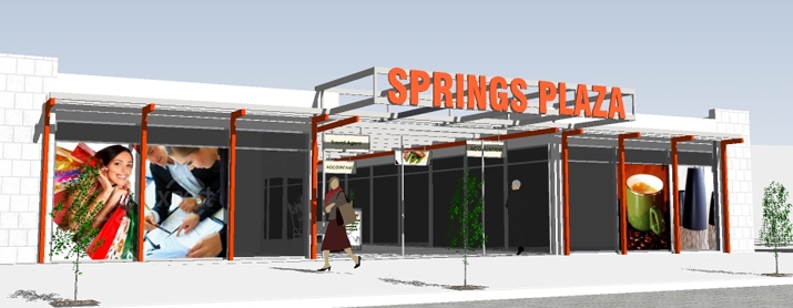 Springs Plaza Retail Design by Hodgkison Alice Spings Architects