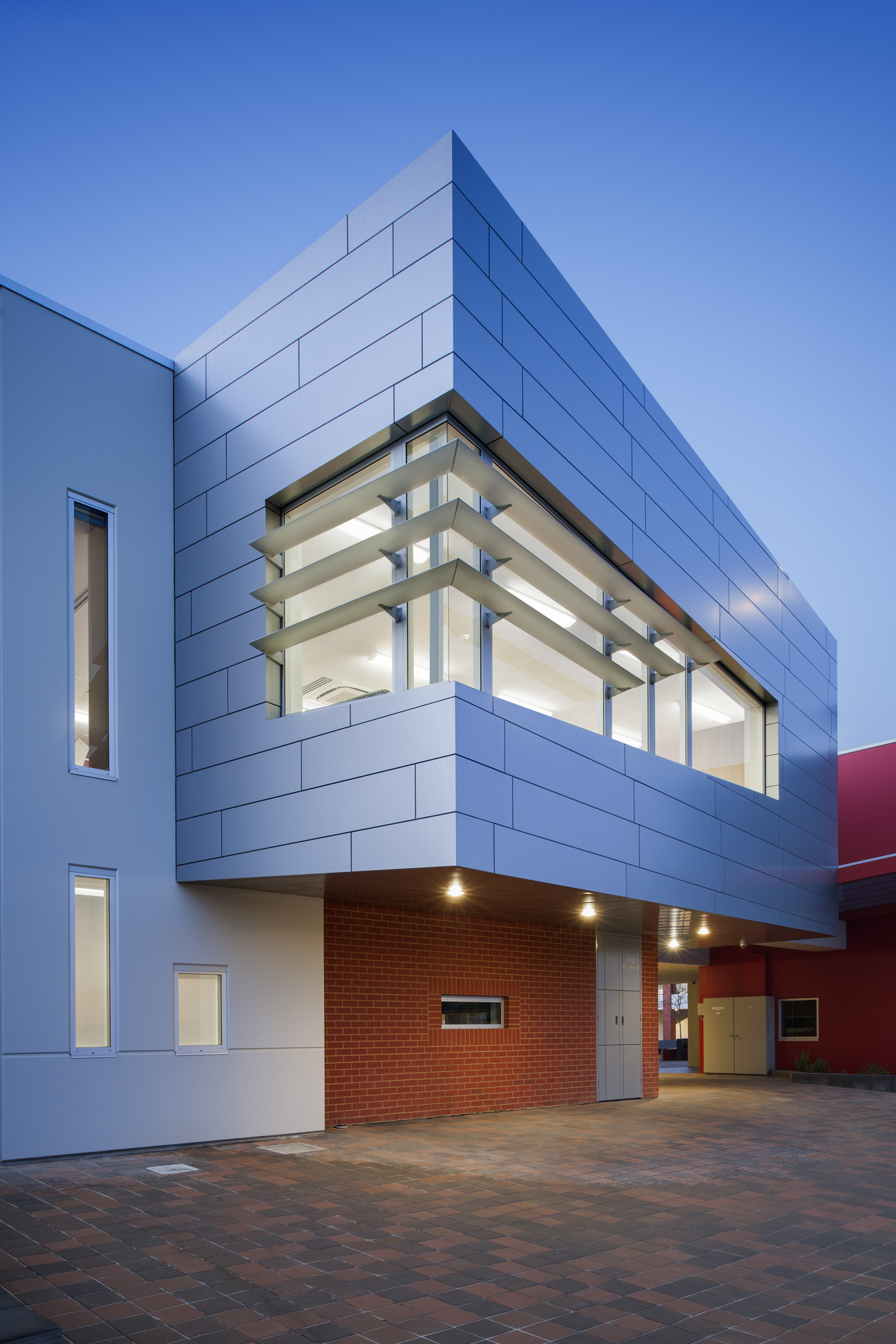 Temple Christian Entrance Performing Arts Centre Design by Hodgkison Adelaide Architects