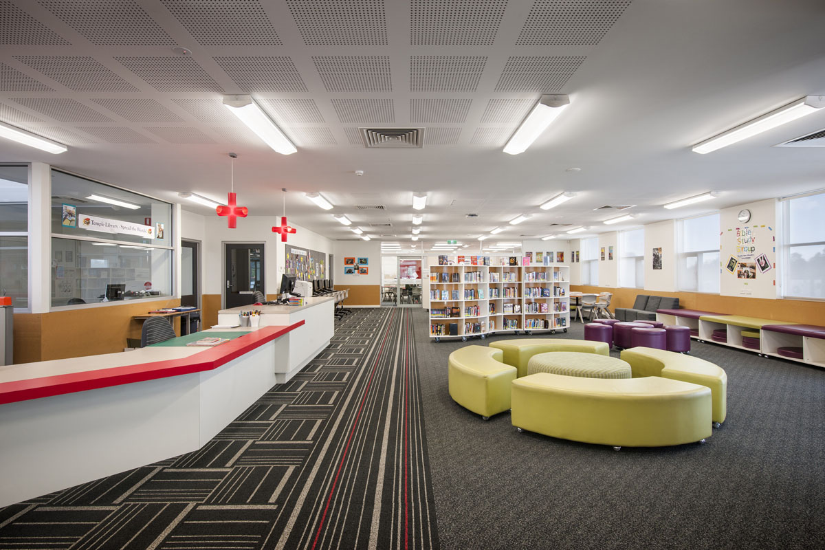 Temple Christian College Library Design by Hodgkison Adelaide Architects