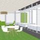 Homestart Finance Workstation 3D Design by Hodgkison Adelaide Architects