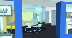 Police Credit Union Meeting Room 3D Interior Design Casuarina Darwin