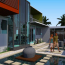 3D Model Private Residence Exterior Nightcliff NT