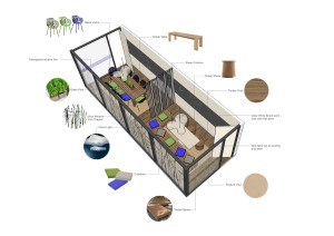 Westpac Call Centre Eco Breakout 3D Design by Hodgkison Adelaide Architects