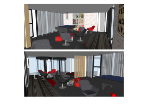 Westpac Call Centre Loft 3D Design by Hodgkison Adelaide Architects