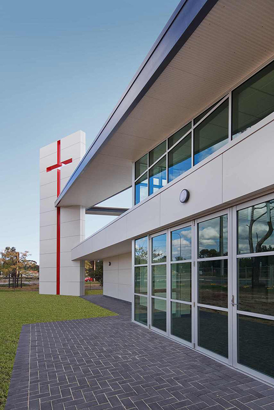 Playford Alive Uniting Church Exterior Design by Hodgkison Adelaide Architects