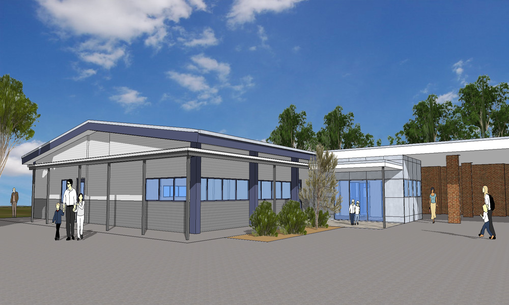 Lameroo Regional School 3D Design by Hodgkison Adelaide Architects