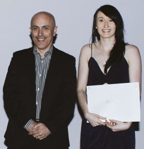 Dario Salvatore, Hodgkison Director with Maegan Scott