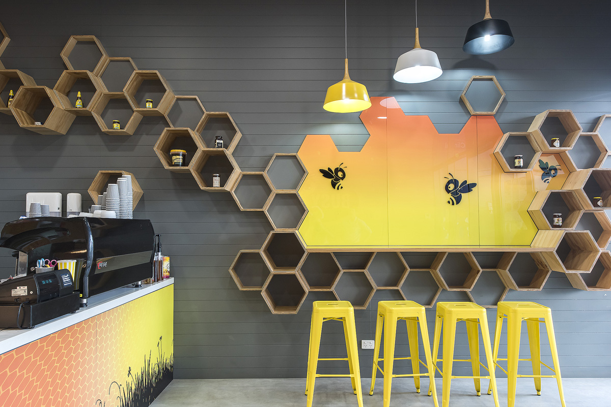 Busy Bee Cafe Interior by Hodgkison Architects Darwin