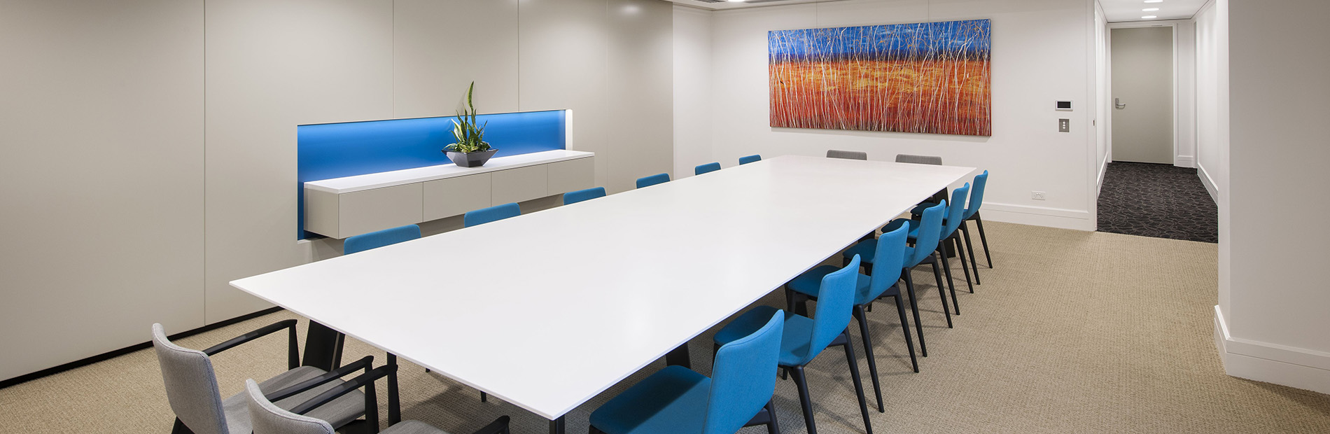 Corporate Boardroom Desihgned by Hodgkison Architects