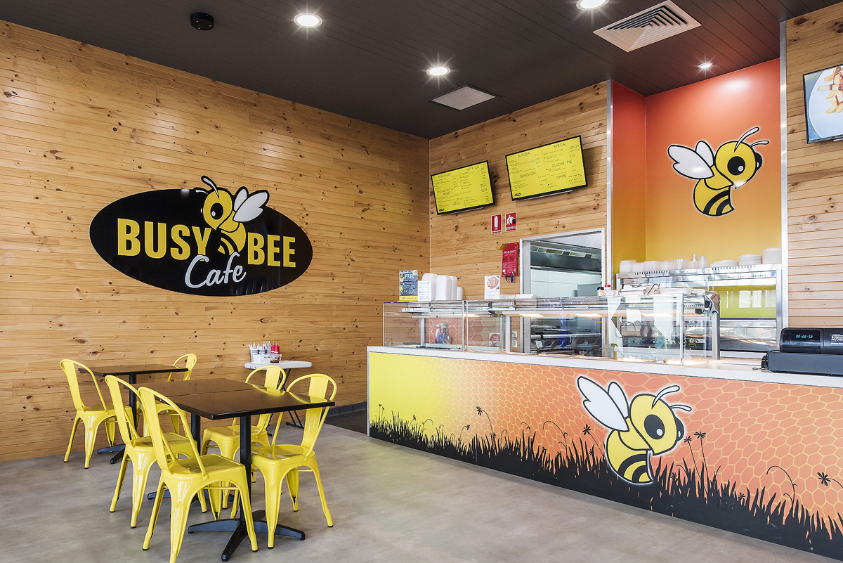 Busy Bee Cafe designed by Hodgkison Architects Darwin