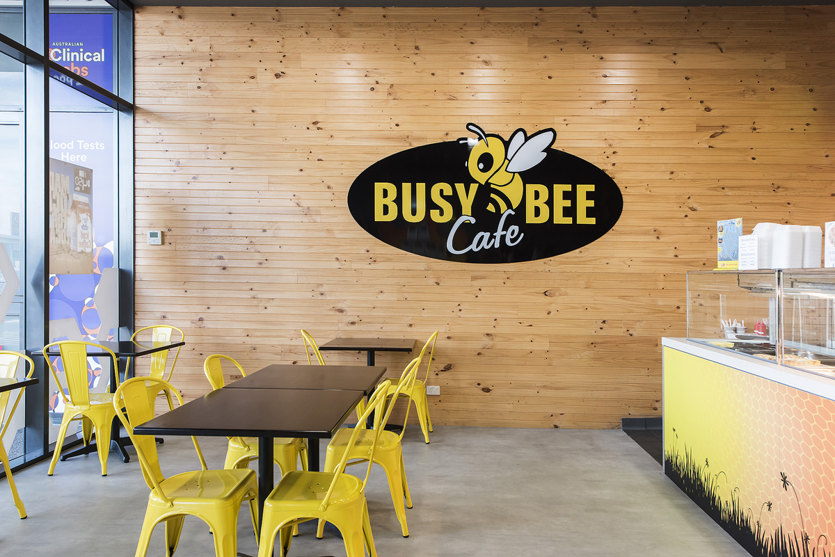 Busy Bee Cafe designed by Hodgkison Architects Darwin