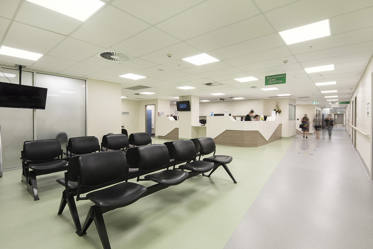 RDH Outpatients Dept Hodgkison Interior Design