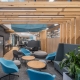 Corporate break out space designed by Hodgkison Architects Adelaide