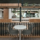 Corporate cafe designed by Hodgkison Interiors Adelaide