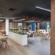 Corporate canteen designed by Hodgkison Architects Adelaide