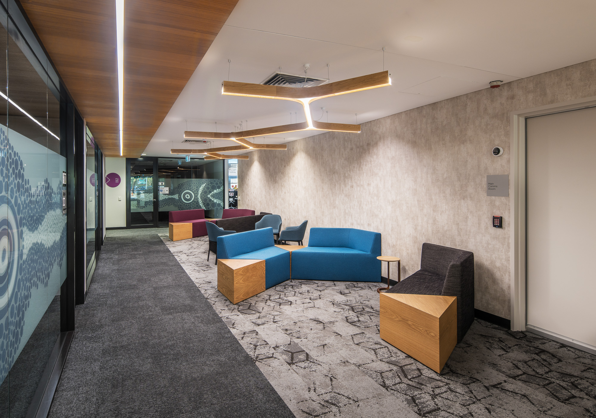 Corporate meeting space designed by Hodgkison Architects Adelaide