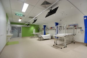 The Memorial Hospital Paediatric Day Stay Recovery Area Hodgkison Architects Photography by Ross Williams