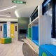 The Memorial Hospital Paediatric Day Stay Unit Reception Area Hodgkison Architects Photography by Ross Williams