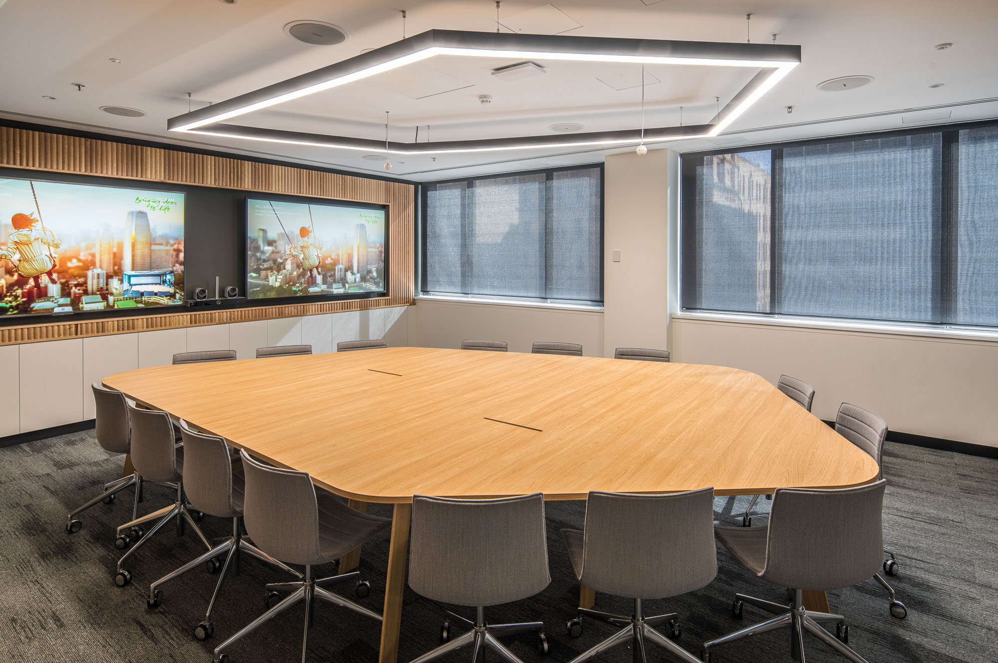 Hodgkison designed fitout at Aurecon Adelaide