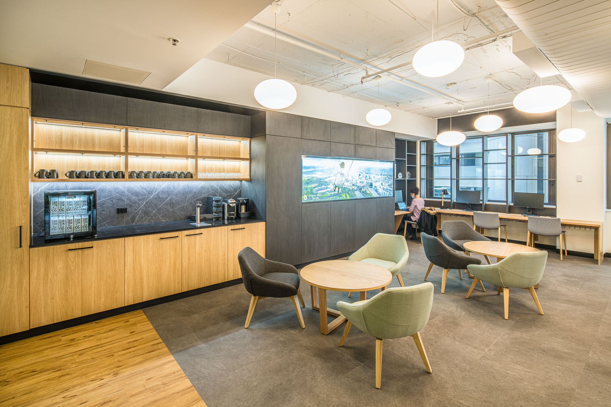 Hodgkison designed fitout at Aurecon Adelaide