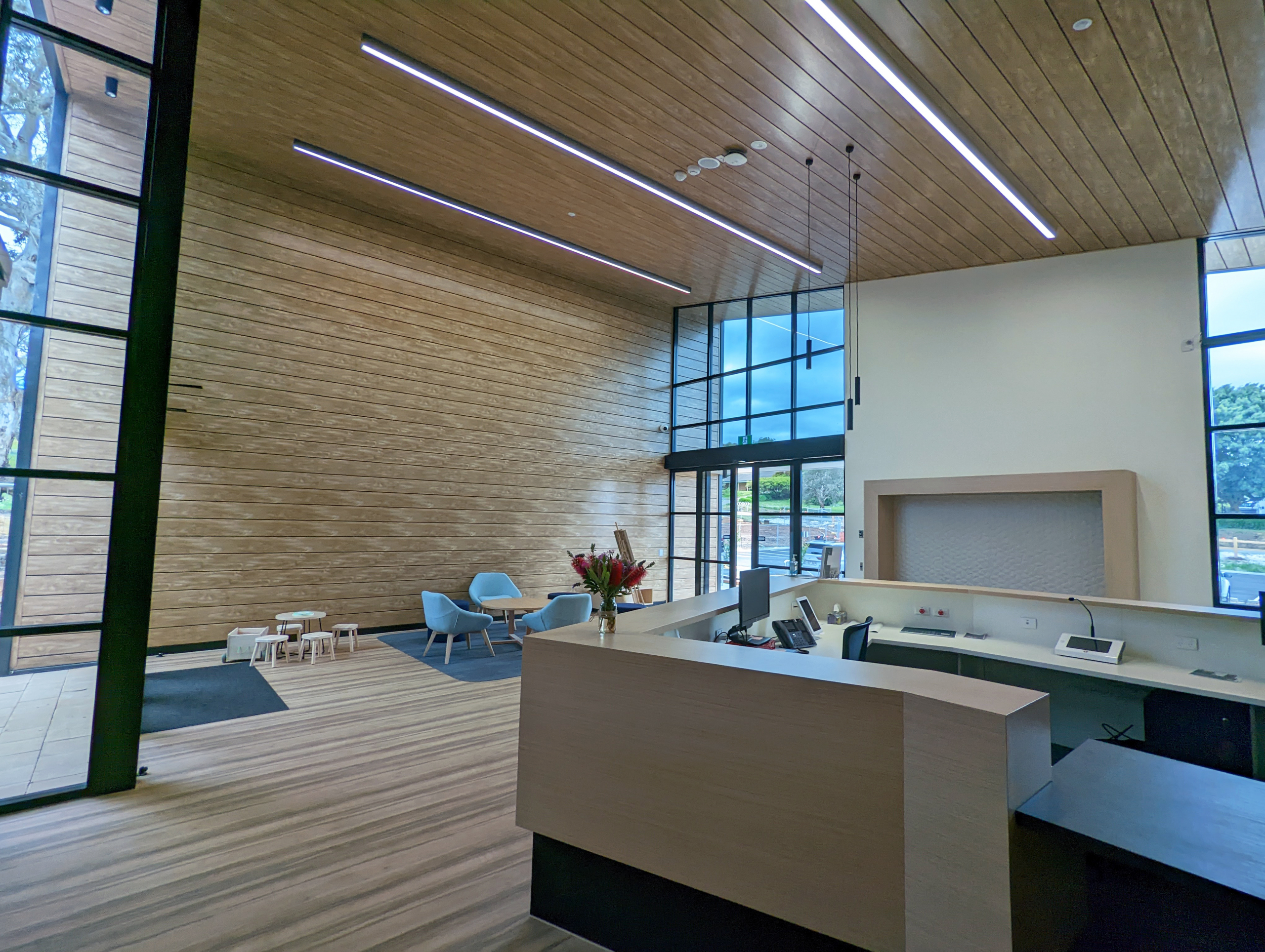 Reception hall at Kings Baptist Grammar School